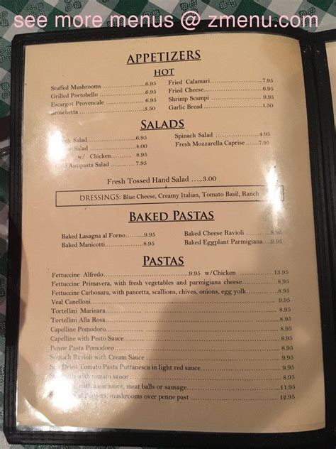 ray's italian bistro menu|rays italian midland tx.